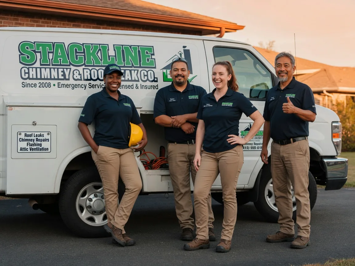Chimney flashing repair company in Peculiar, MO